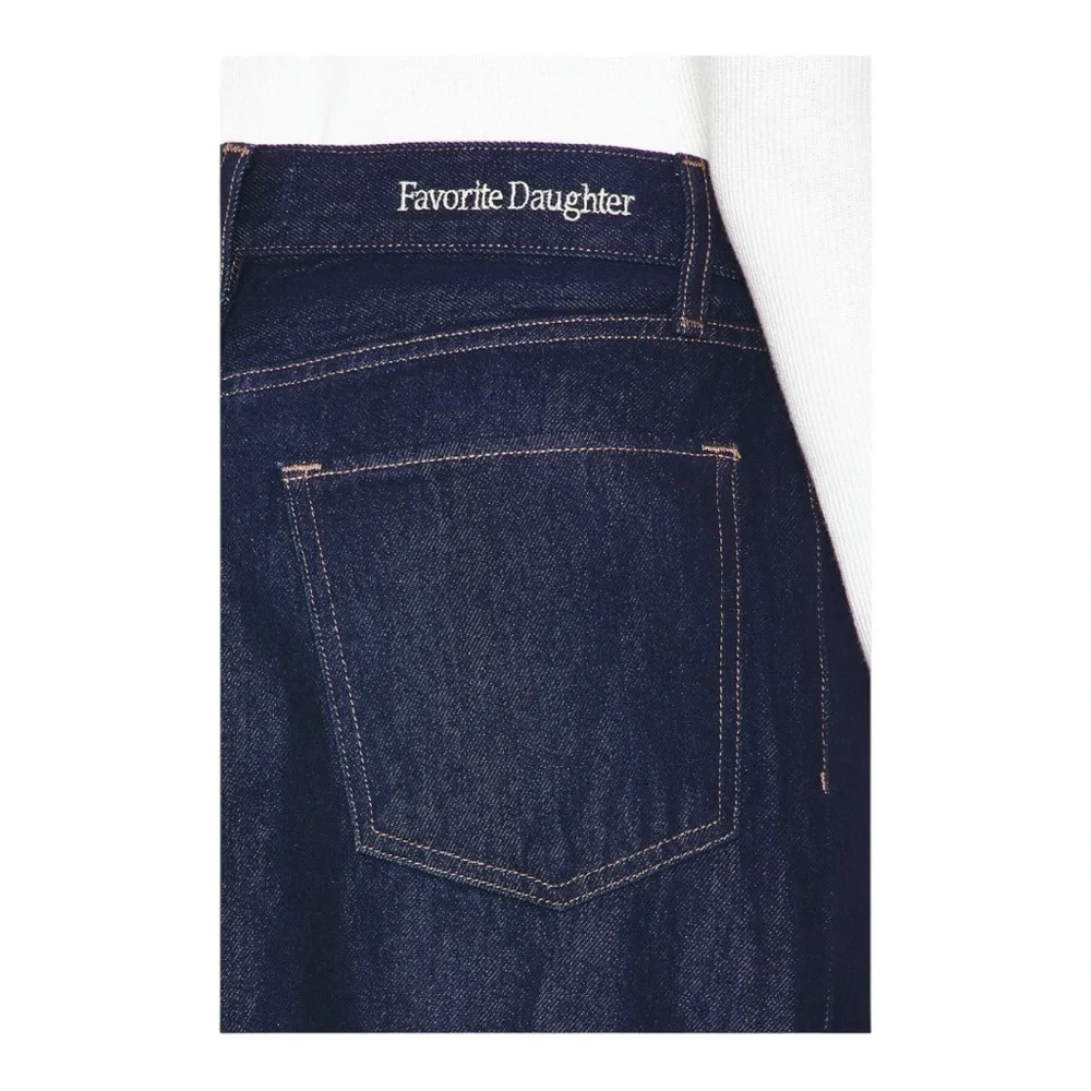 FAVORITE DAUGHTER The Sunny Low Slung A line Maxi Denim Skirt Size 26 NWT